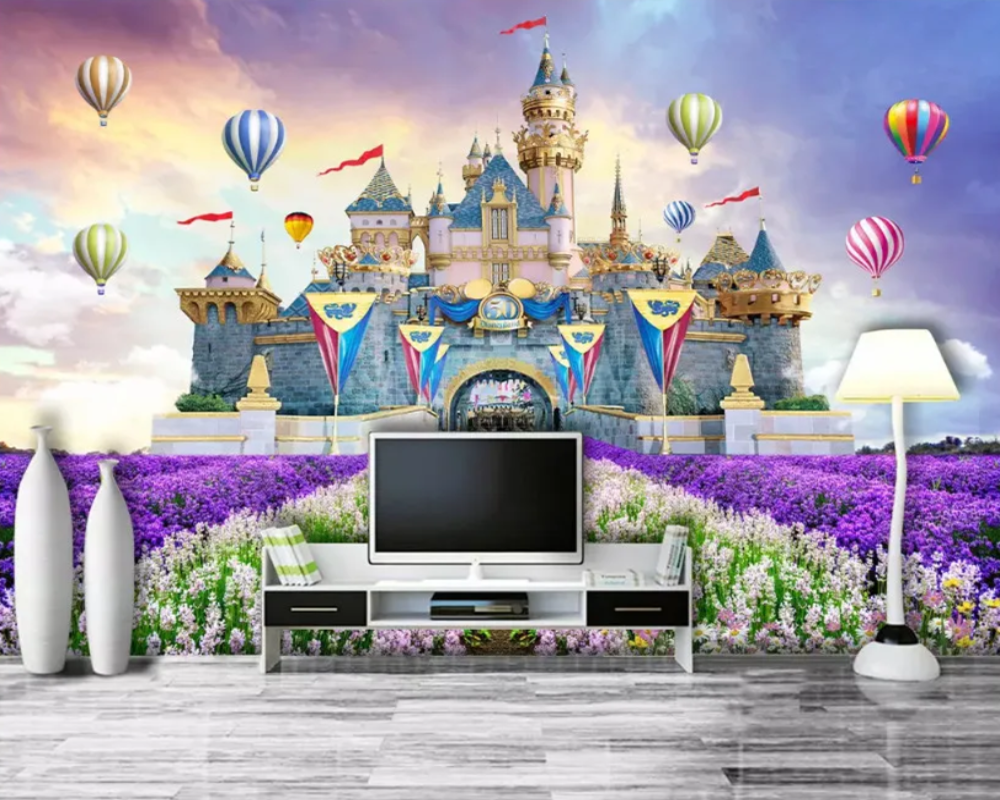 3D Wallpaper Disney Park Fun Daycare